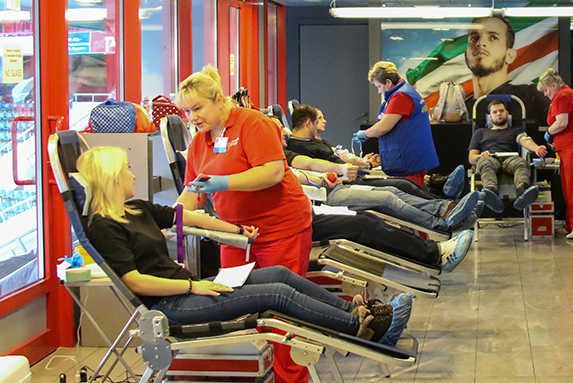 Donor Day on RZD Arena